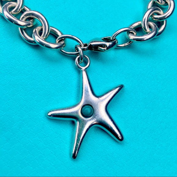 Starfish Turquoise Charm Bracelet - Picture 2 of 3